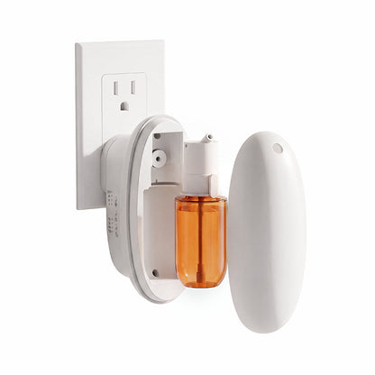Compact Plug-In Design Breathing Projection Light Waterless Scent Machine