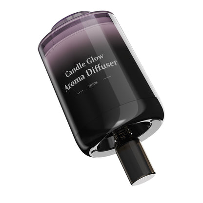 Smart Realistic Flickering Candle Light Waterless Essential Oil Diffuser