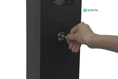 A304L Quader-Design Smart Safe Lobby Aroma Diffusor für Unternehmen