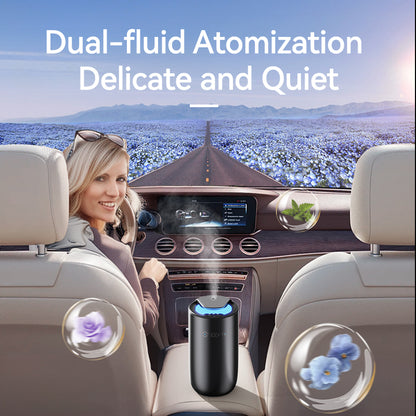 A613-C Aluminum Car Aroma Diffusers for Car Cup Holder